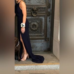 Women’s Sherri Hill Navy Blue Prom dress